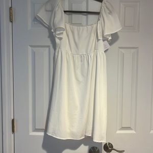Exlura white summer dress